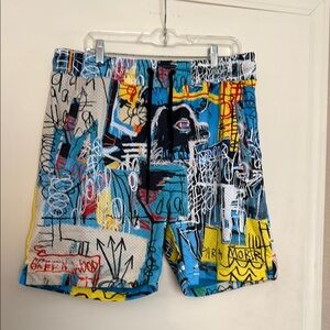 Jean-Michel Basquiat Art Men's Shorts